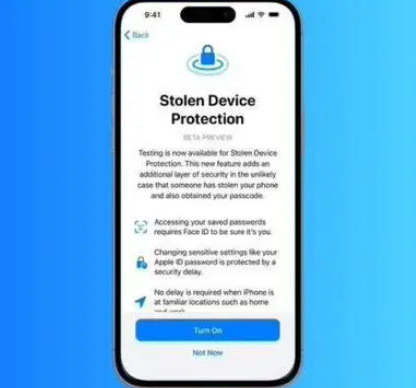 永善苹果授权维修店分享被盗设备保护功能开启方法 