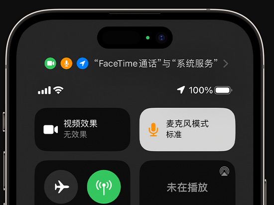 永善苹果授权维修网点分享iPhone在通话时让你的声音更清晰 