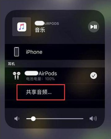 永善苹果14音频维修点分享iPhone14音频共享设置方法 