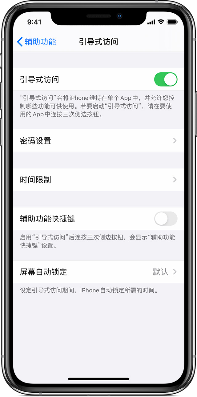 永善苹果手机维修分享如何在 iPhone 上退出引导式访问 