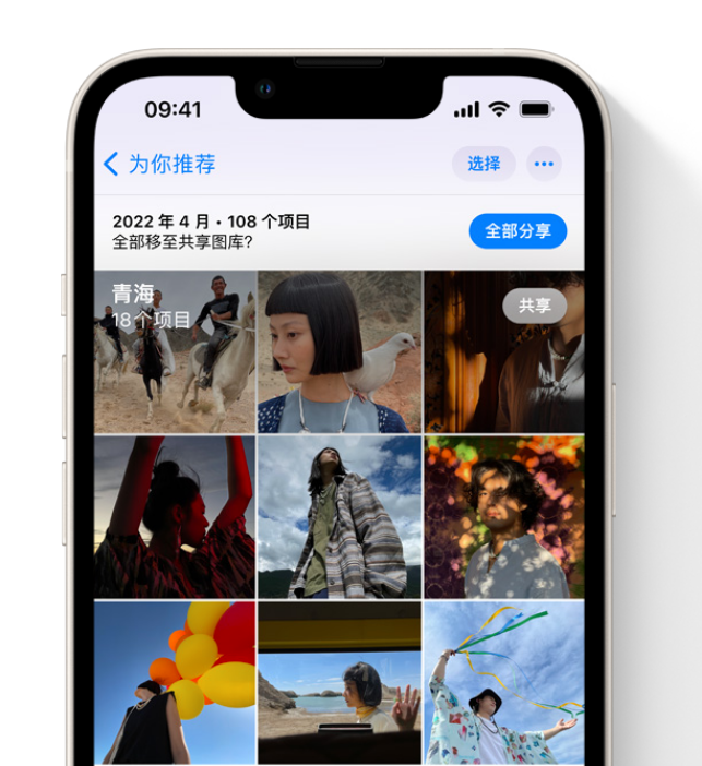 永善苹果维修网点分享在 iPhone 上使用共享图库 