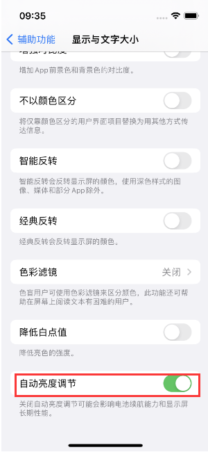 永善苹果15维修店分享iPhone 15 Pro系列屏幕亮度 